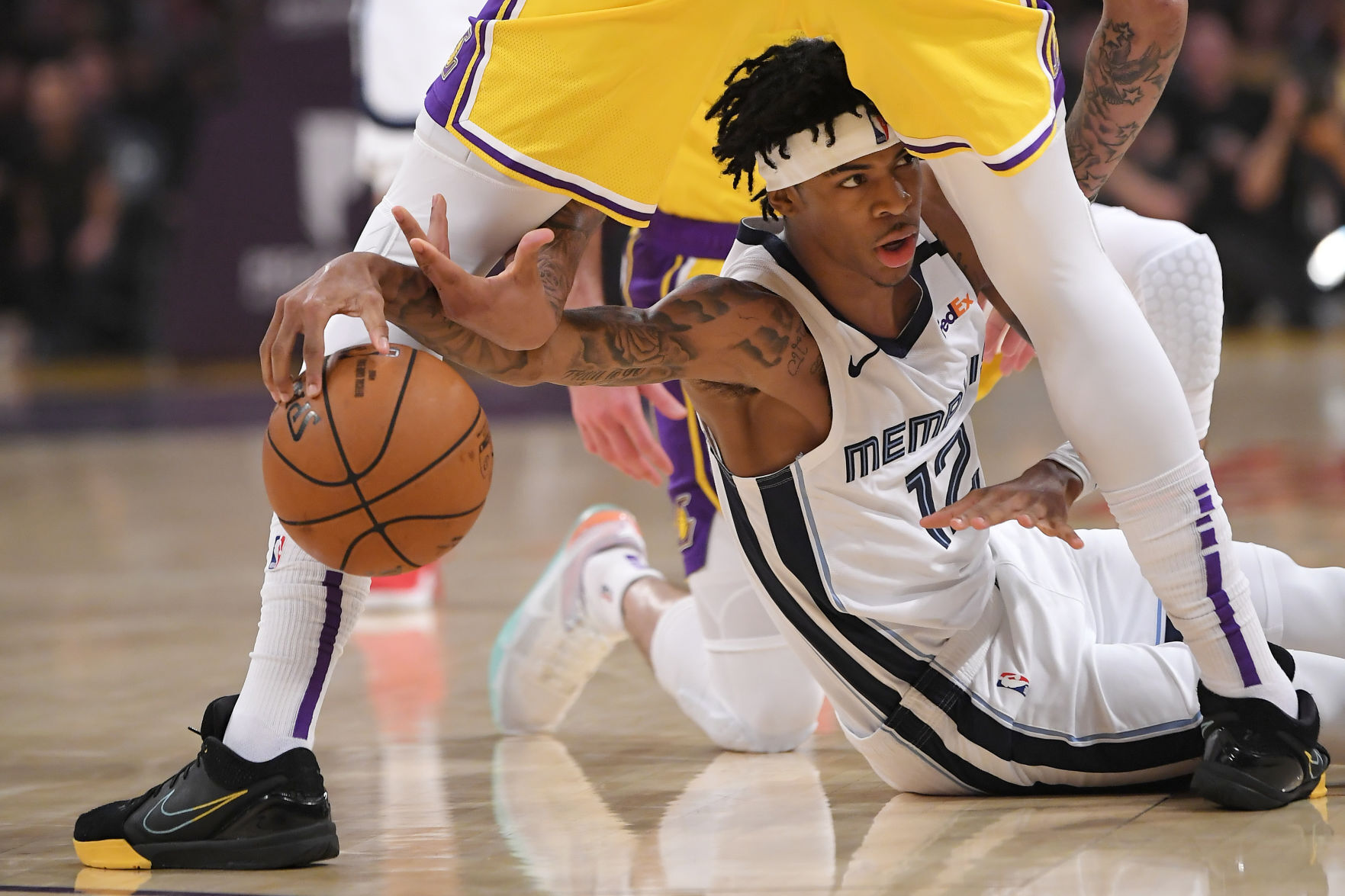 APTOPIX Grizzlies Lakers Basketball